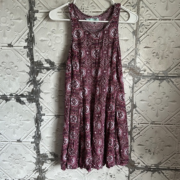 Maurices Dresses & Skirts - Maurices purple patterned tank dress